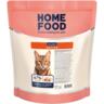 Сухой корм для активных взрослых котов HOME FOOD For active Курочка и креветка 200г