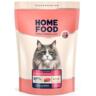 Сухой корм для стерилизованных взрослых котов HOME FOOD Индейка и ягоды для выведения шерсти из желудка 1,6 кг