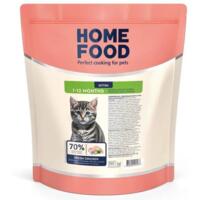 Сухий корм для кошенят до 12 місяців HOME FOOD Курка 200г