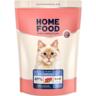 Сухой корм для стерилизованных взрослых котов с чувствительным пищеварением HOME FOOD Ягнятина и лосось 1,6 кг