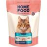 Сухой корм для взрослых стерилизованных котов HOME FOOD Кролик и клюква 400г