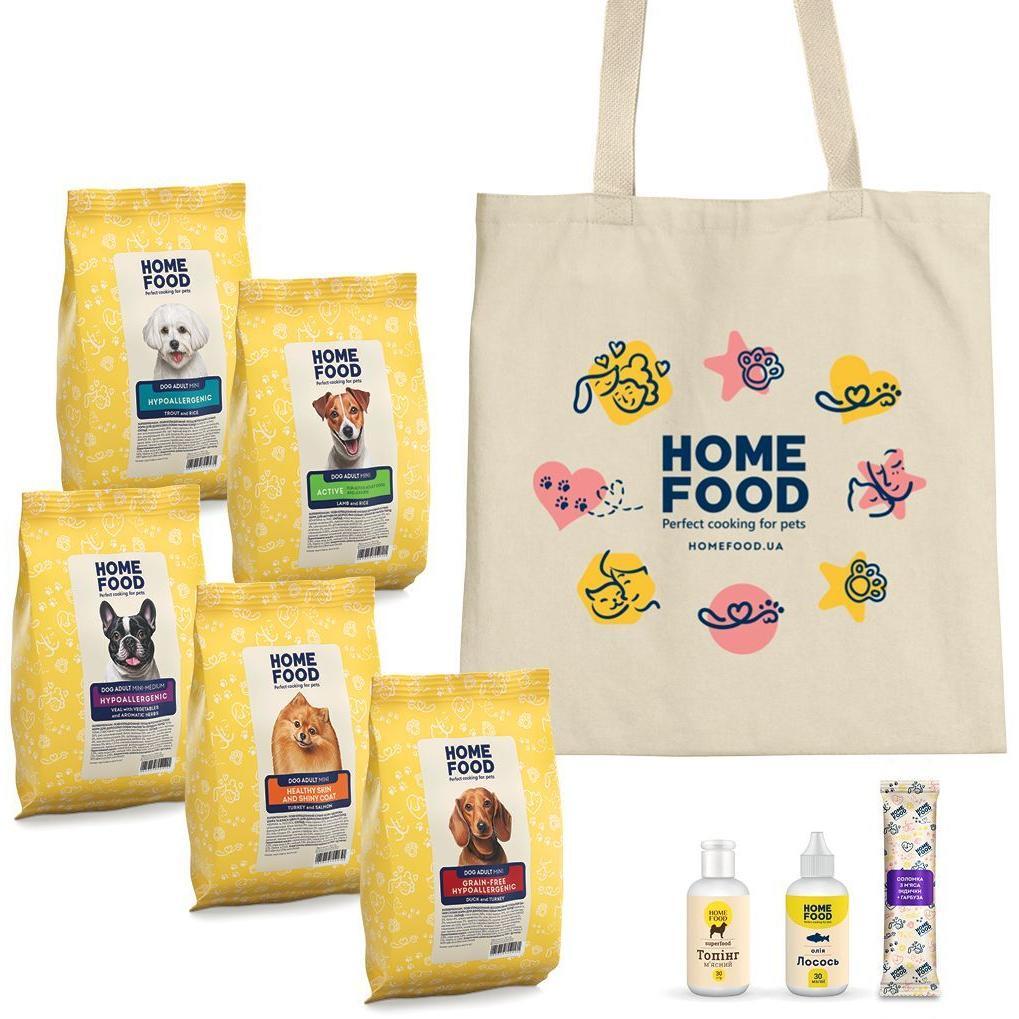 Дегустаційний бокс для дорослих собак малих порід HOME FOODфото1