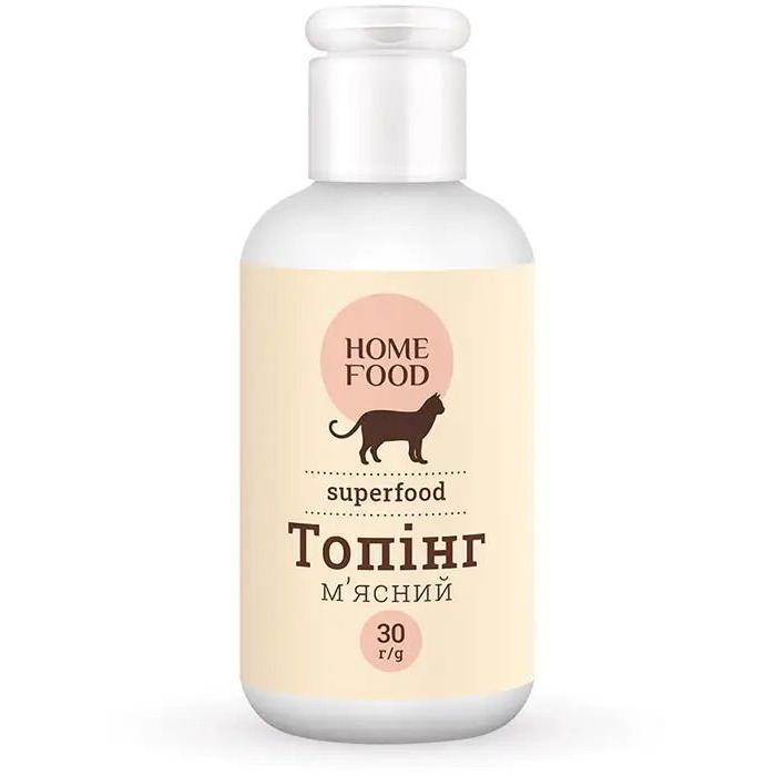 М'ясний топінг для котів HOME FOOD 30гфото1