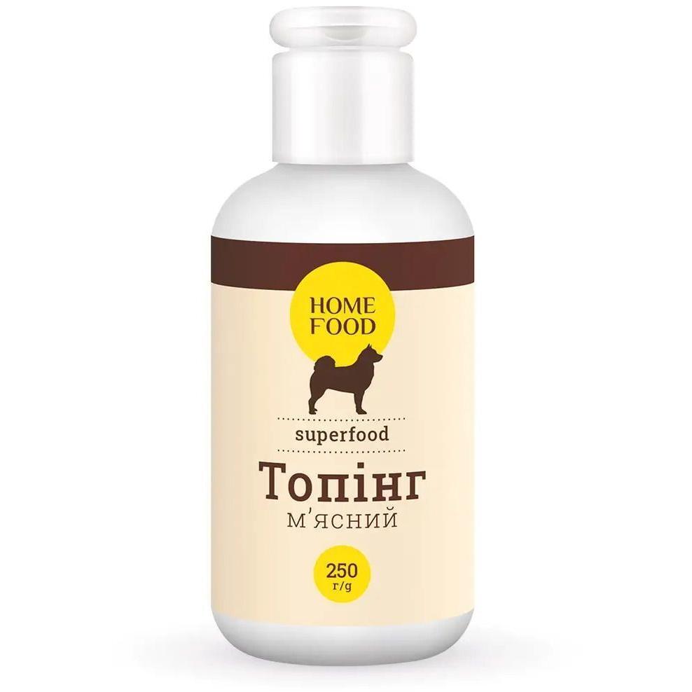 Мясной топинг для собак HOME FOOD 200г фото 1