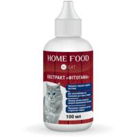 Фитомин для кошек HOME FOOD экстракт фитогама для укрепления сердечно-сосудистой системы 100мл