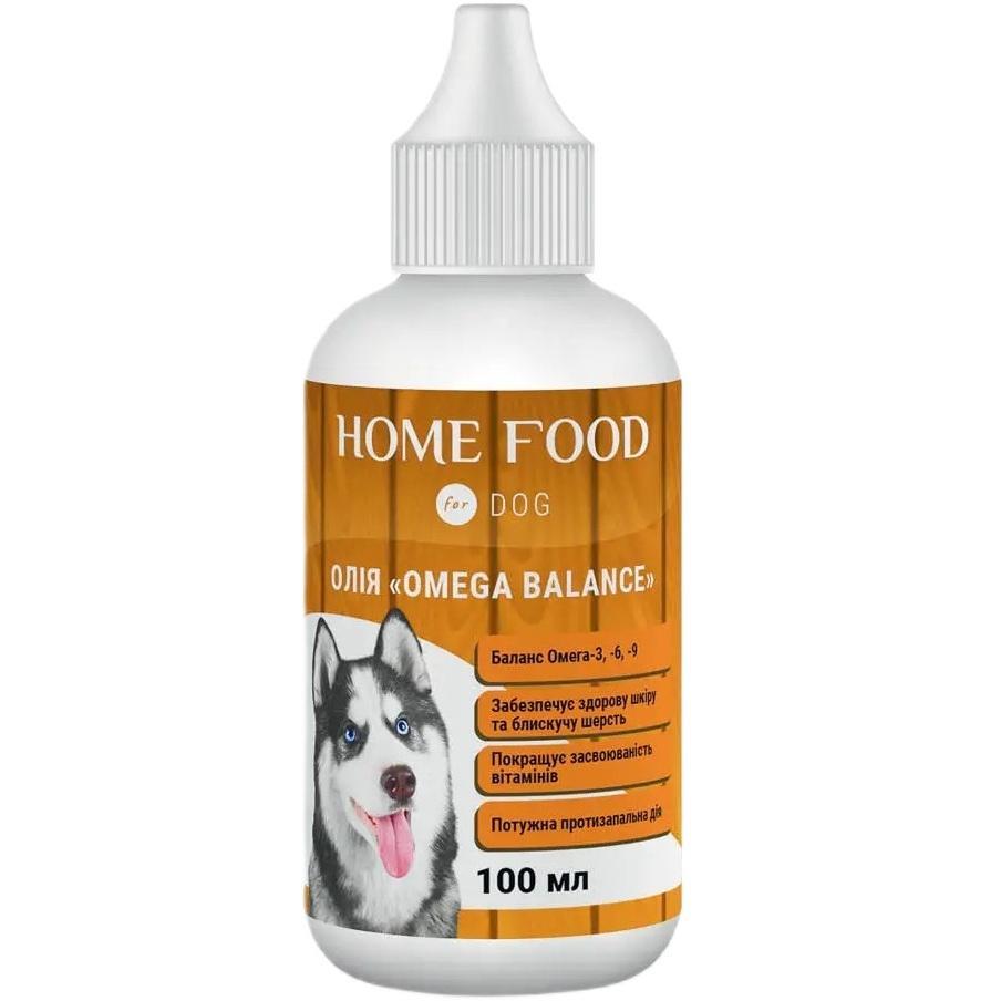 Фітомін для собак HOME FOOD олія баланс омега-3 -6 -9 100млфото1