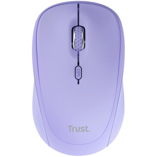 

Мышь Trust Yvi+ Compact Multi-Device, WL/BT/USB-A, Purple (25583_TRUST)