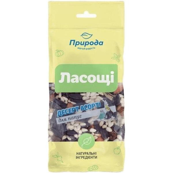 

Лакомство для попугаев Природа Фиеста Микс Ассорти 100г