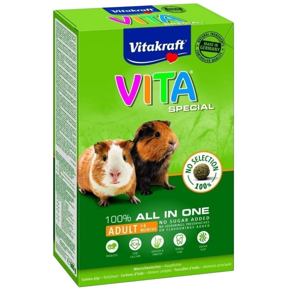 Корм для декоративных грызунов и морских свинок Vitakraft Premium Menu Vital 600г фото