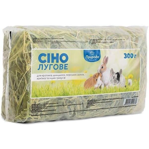 

Сено для грызунов Природа луговая 300г