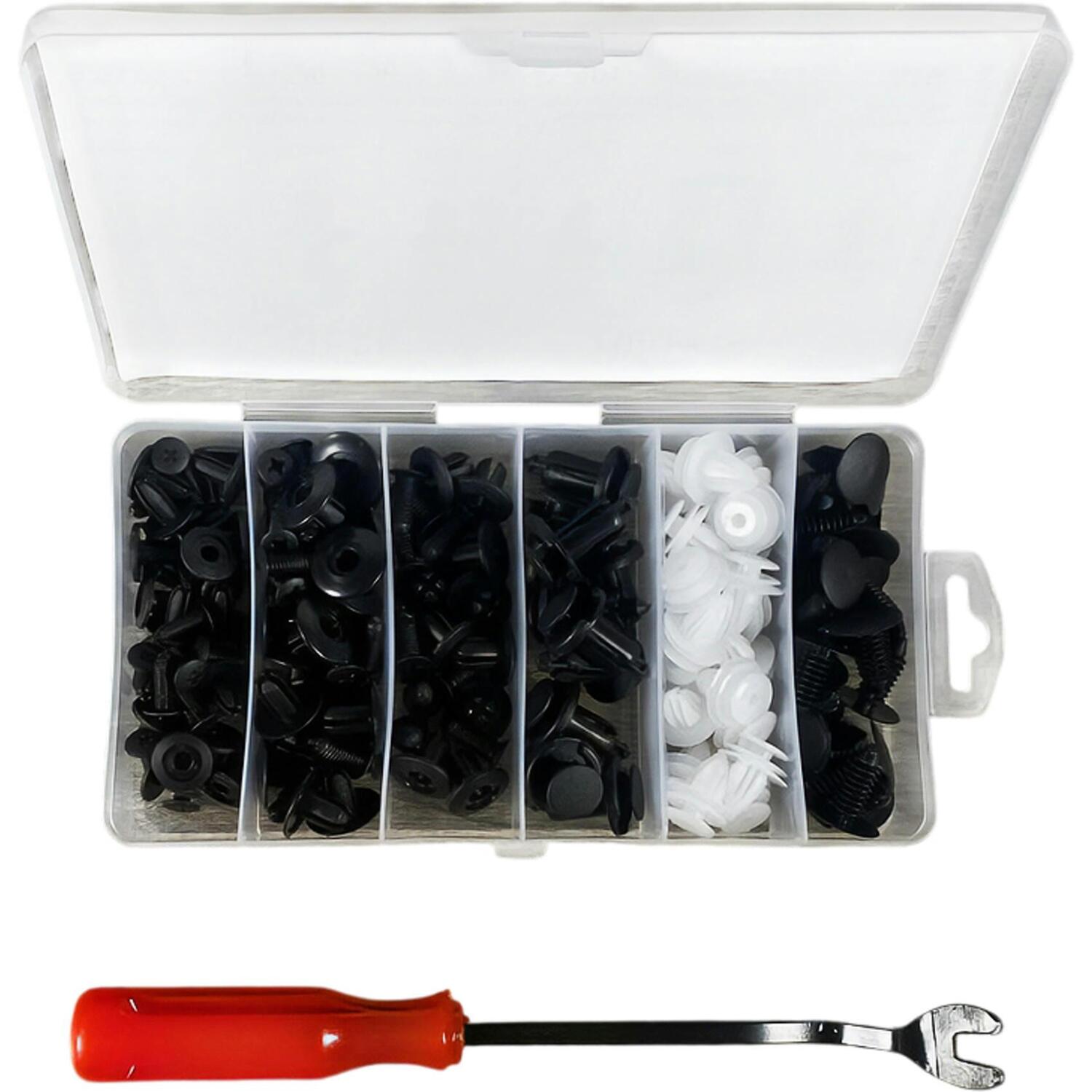 Набор автомобильных клипс Poputchik 100шт (CG100) фото