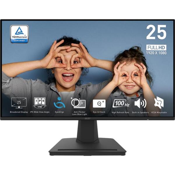 

Монитор 24.5" MSI PRO MP252 (9S6-3PC4CT-008)