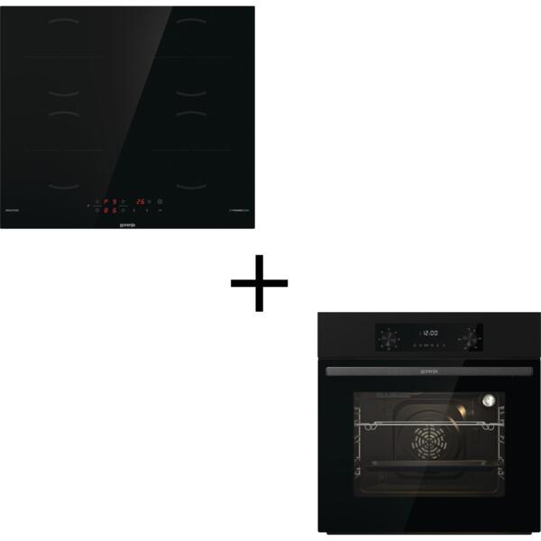 

Комплект Gorenje варочная поверхность GI6401BSCE + духовой шкаф BO6635E01B