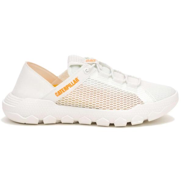 Кроссовки мужские Caterpillar (CAT) Hex Lite Vent Slip On P726254 45 белые фото