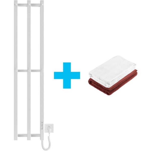 

Полотенцесушитель Hygge Family электрический Slim, 1170х250х80мм (3.164.045798.WM)
