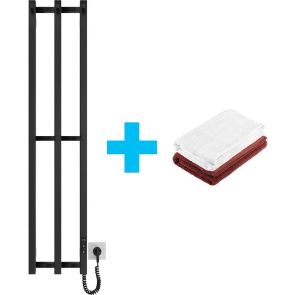 Полотенцесушитель Hygge Family электрический Slim, 1170х250х80мм (3.164.045613.BM)