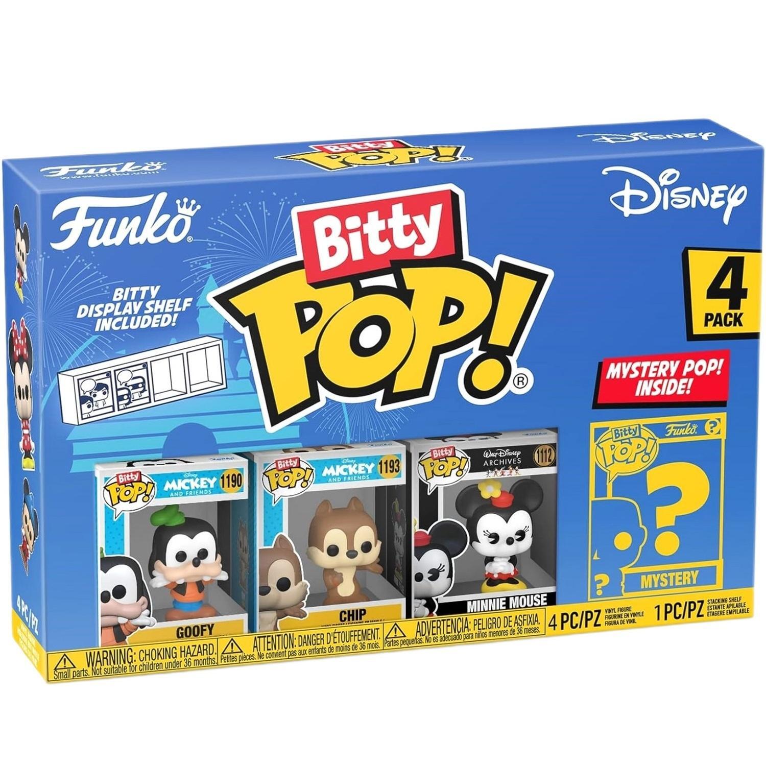 Колекційна фігурка Funko POP (Bitty): Disney - Goofy 4pk (889698713221)фото1