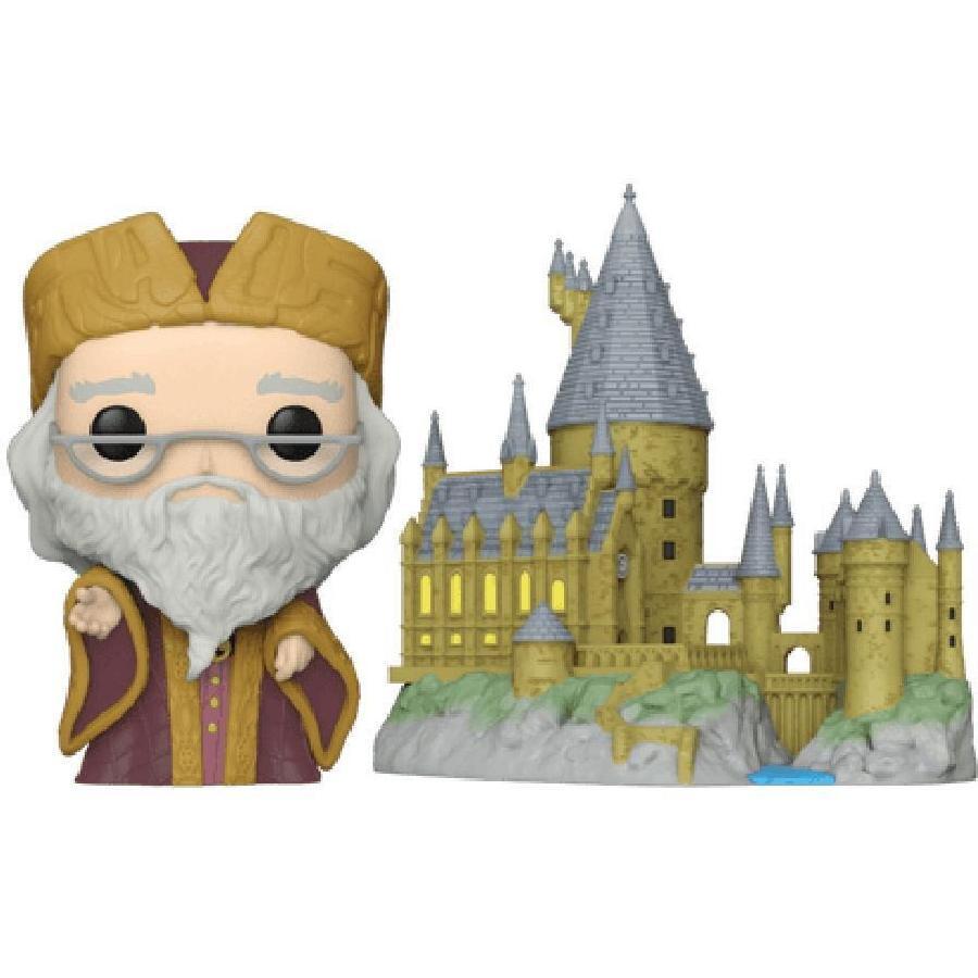 Коллекционная фигурка Funko POP Town: Harry Potter - Dumbledore w/Hogwarts (889698573696) фото 