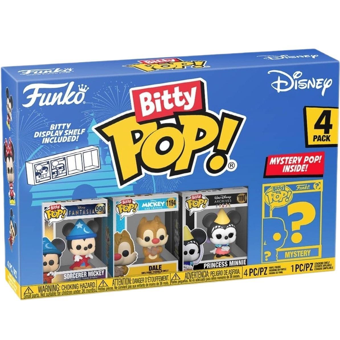 Коллекционная фигурка Funko POP (Bitty): Disney - Sorcerer Mickey 4pk (889698713214) фото 1