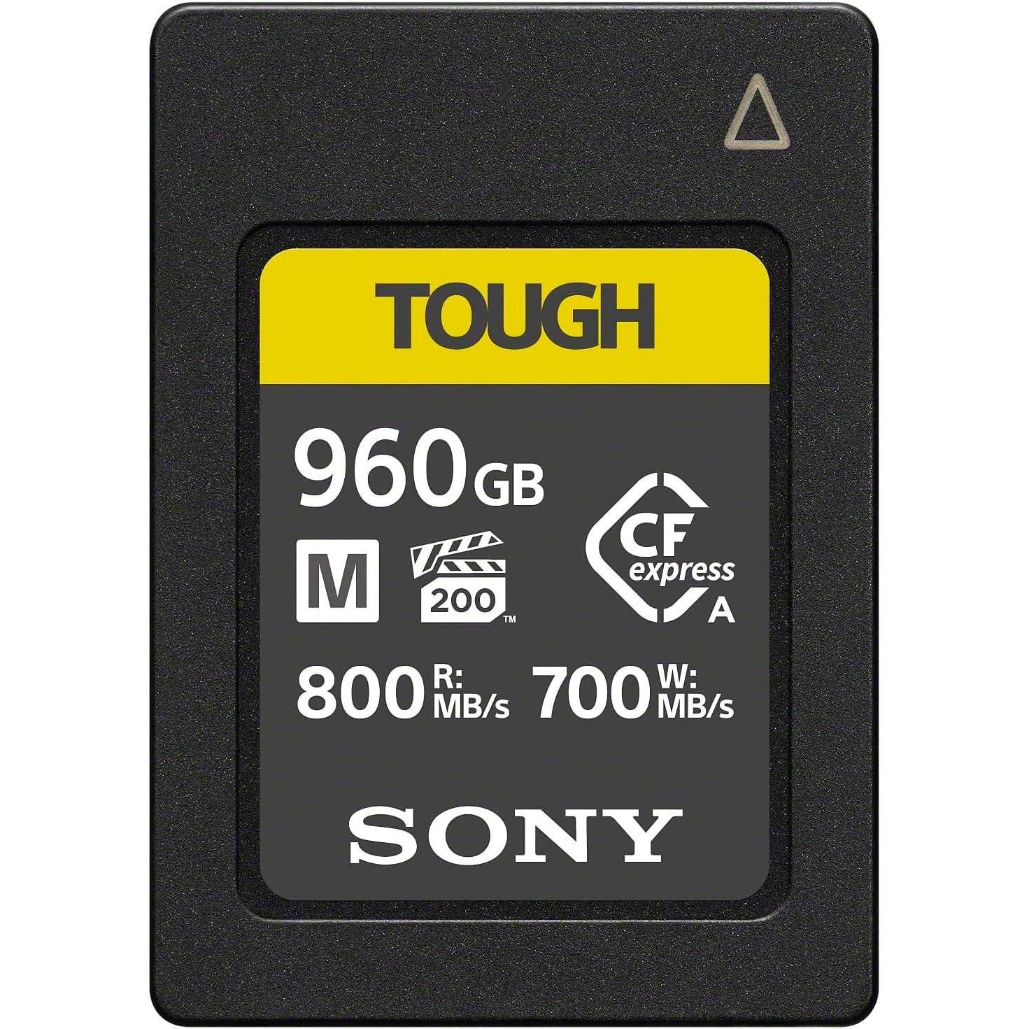 Карта пам'яті Sony CFexpress Type A 960GB R800/W700 Tough (CEAM960T.SYM)фото1