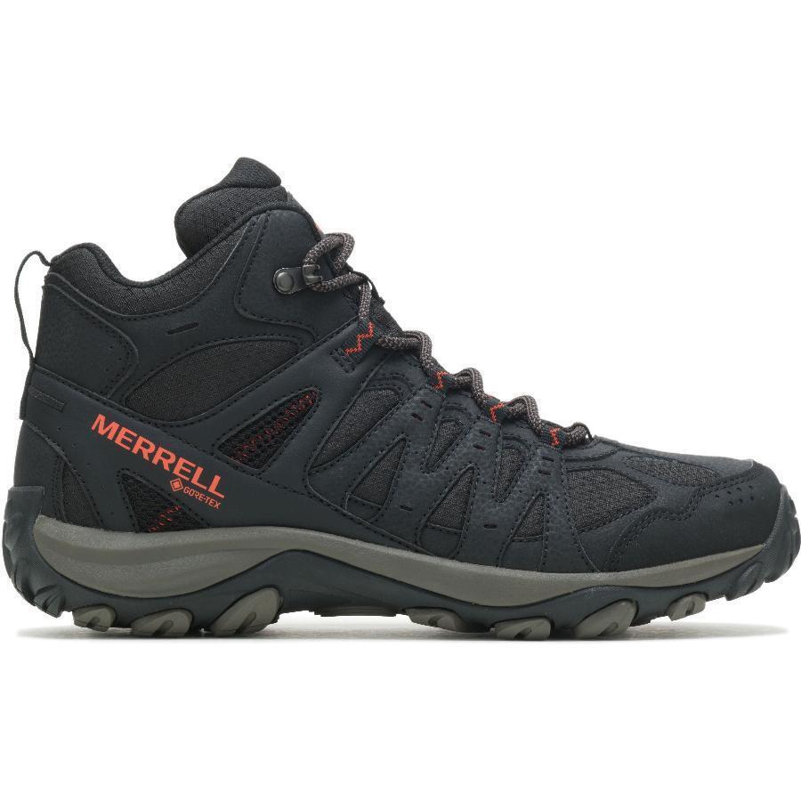 Ботинки мужские Merrell Accentor 3 Sport Mid Gtx J036737 41 (7.5 US) черные/оранжевые фото