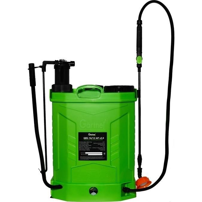 Обприскувач акумуляторний комбінований Gartner GBS-16/12 MP v2.0 16л 12В (853431)фото1