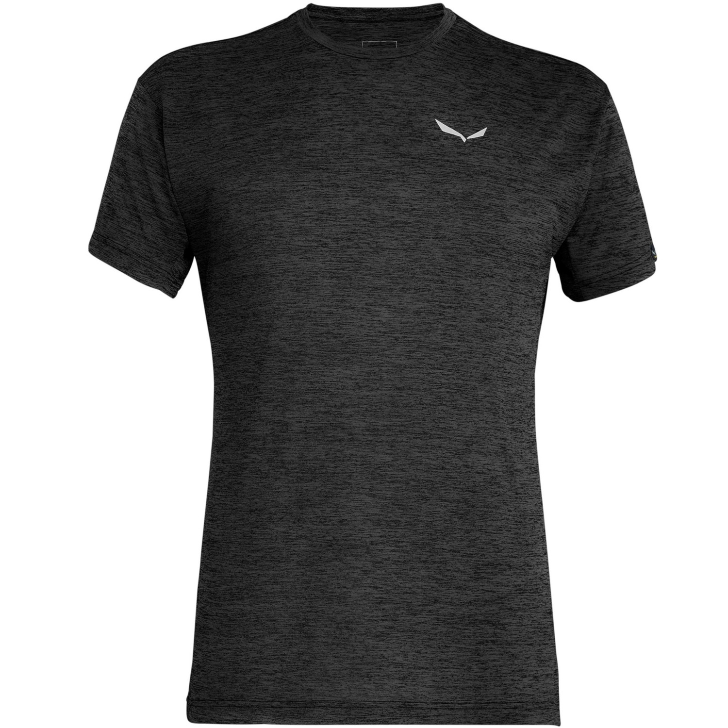 Футболка мужская Salewa Puez Melange Dry M S/S Tee 26537/0 52/XL черная фото