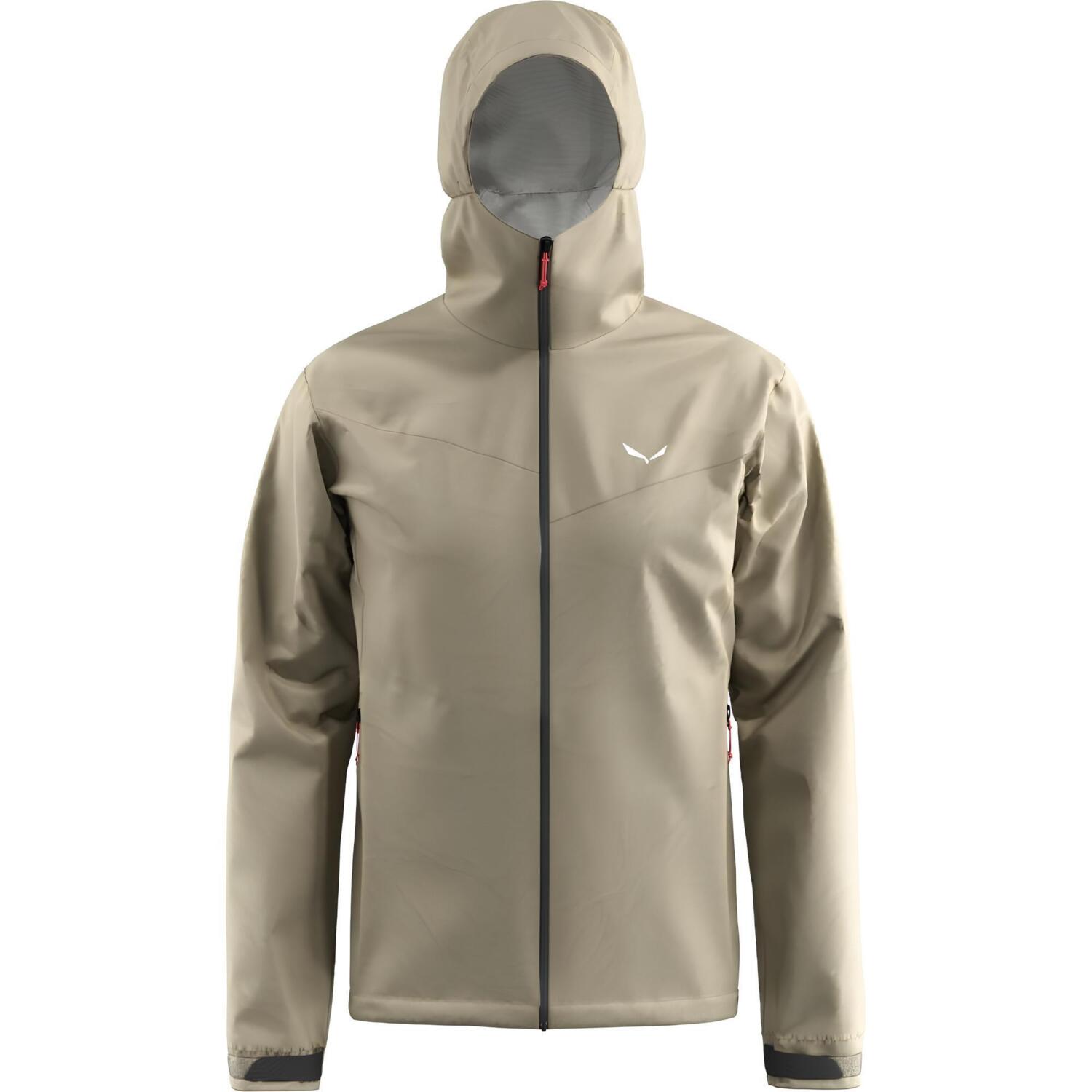 Куртка мужская Salewa Puez 2.5l Ptx Jacket M 28615/7 46/S бежевая фото