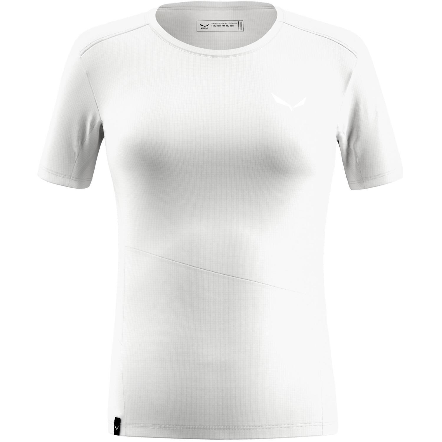 Футболка женская Salewa Puez Sporty Dry W T-Shirt 28633/0 42/36 белая фото
