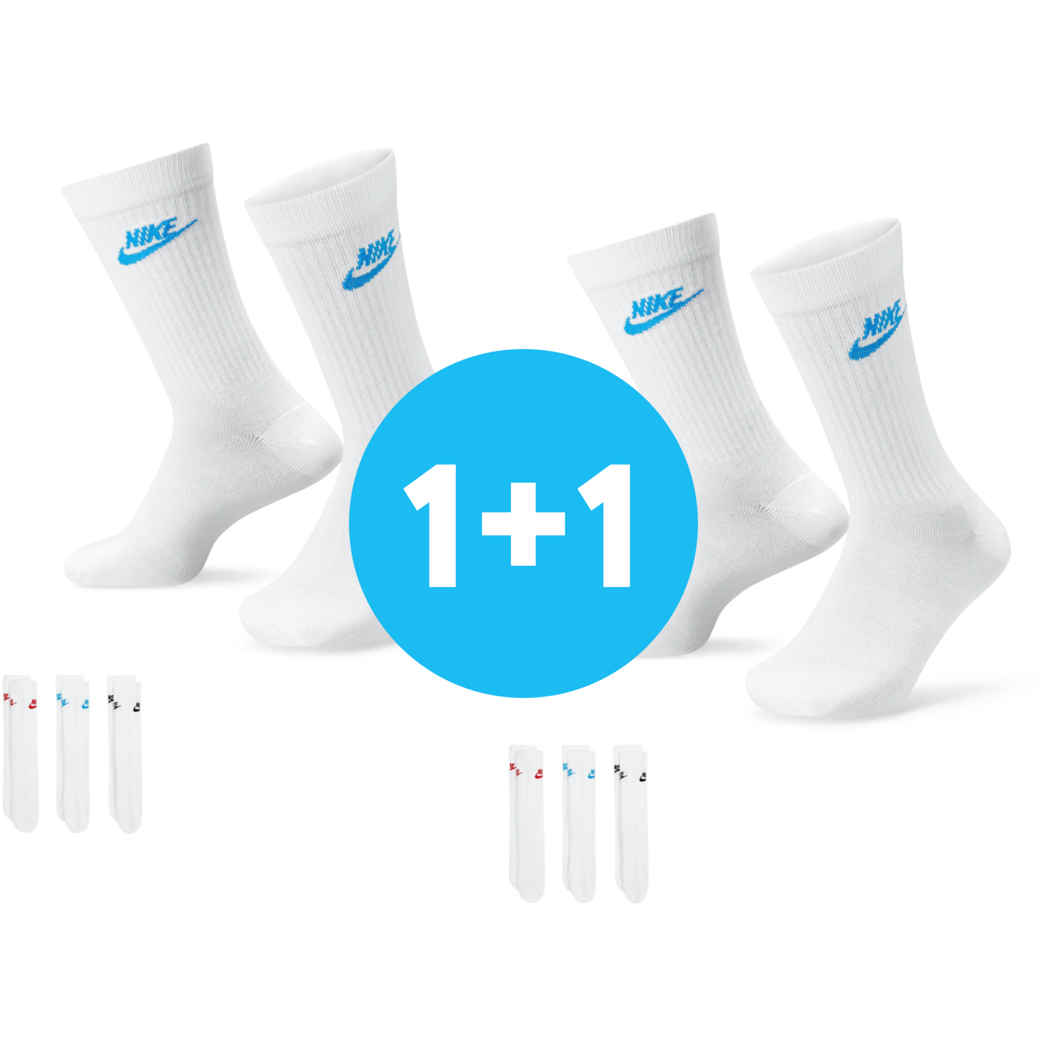 Шкарпетки Nike Nsw Everyday Essential Cr DX5025-911 S білі