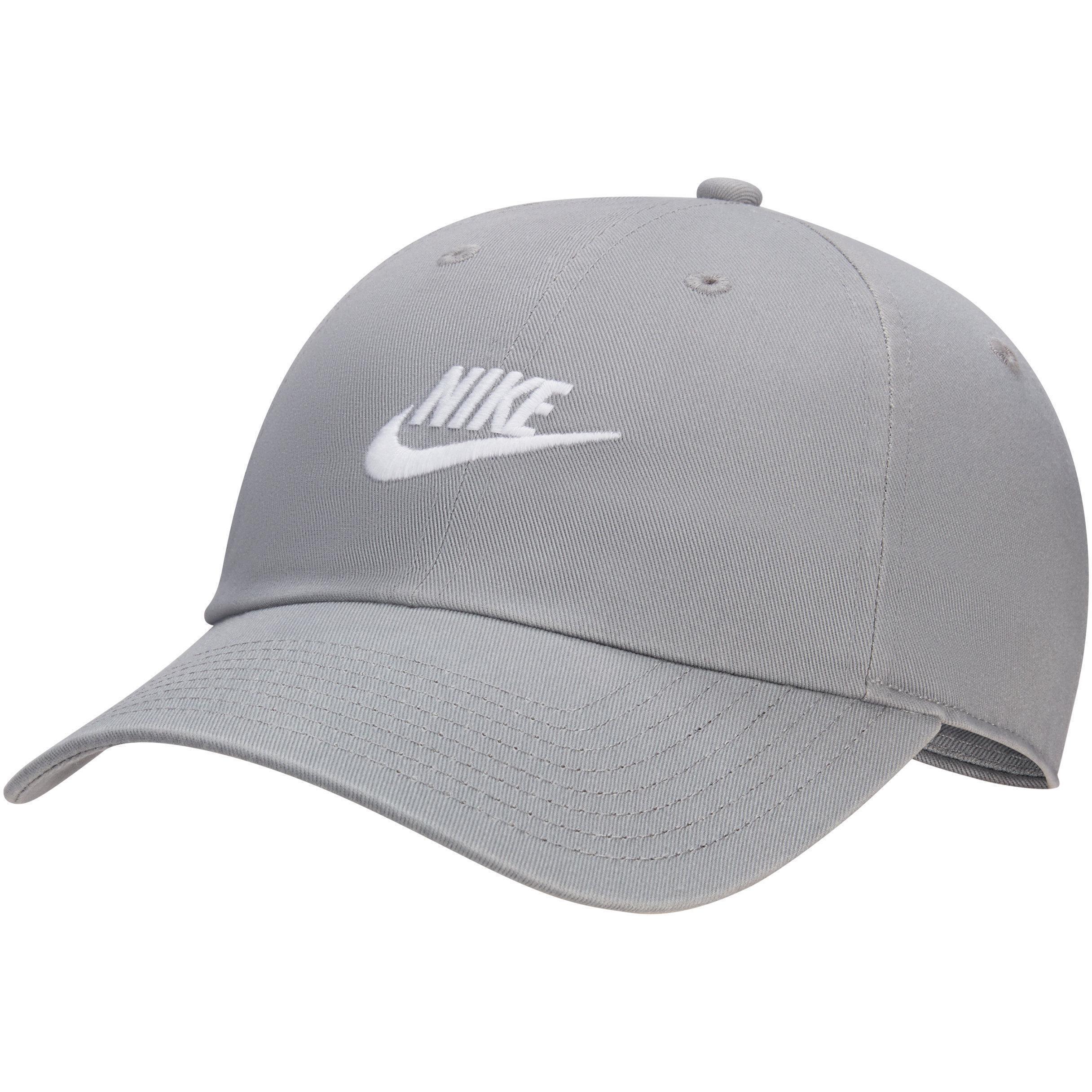 Кепка Nike Club Cap U Cb Fut Wsh L FB5368-073 M/L серая фото 1