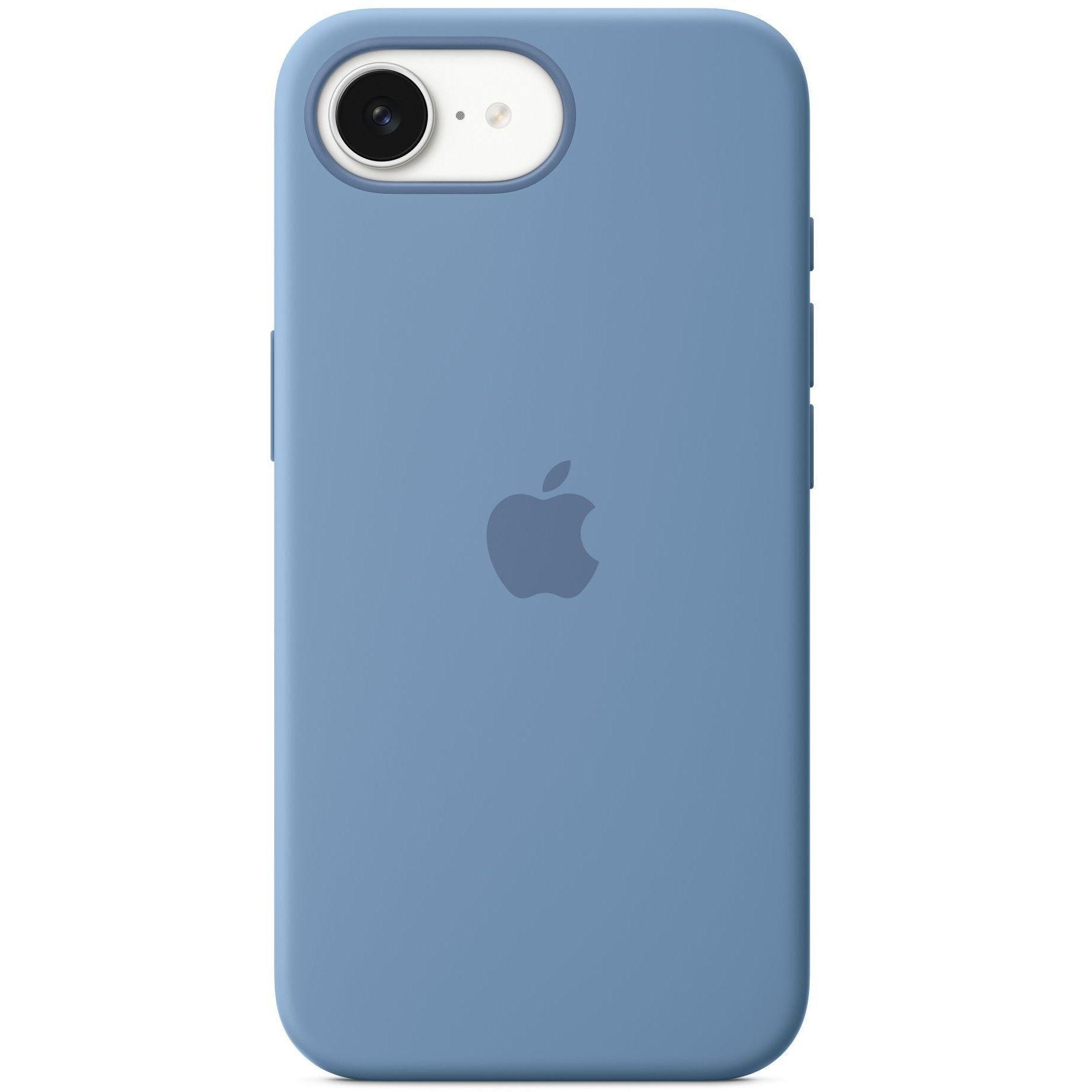 Чохол Apple для iPhone 16e Silicone Case, Winter Blue (MD3Q4ZM/A)фото1