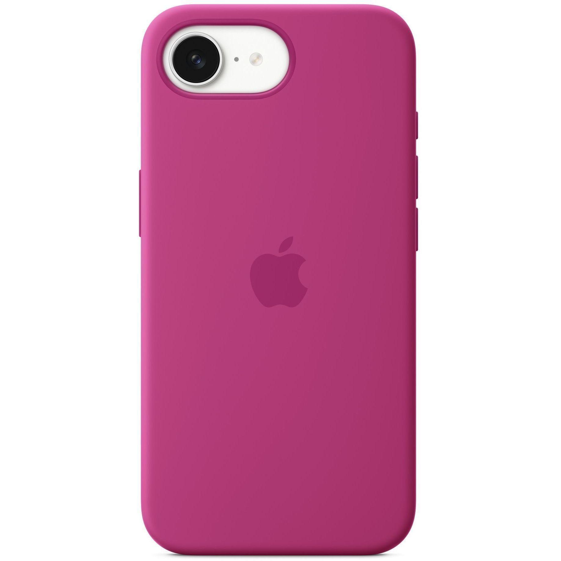 Чехол Apple для iPhone 16e Silicone Case, Fuchsia (MD3W4ZM/A) фото 1
