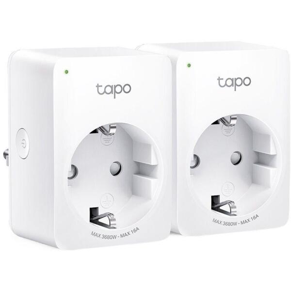 

Смарт-розетка TP-Link Tapo P110 N300 16A (TAPO-P110-2-PACK)