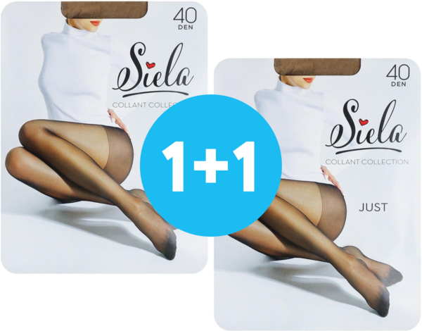 

Колготы женские Siela Just 40 Den 2 р светло-коричневые