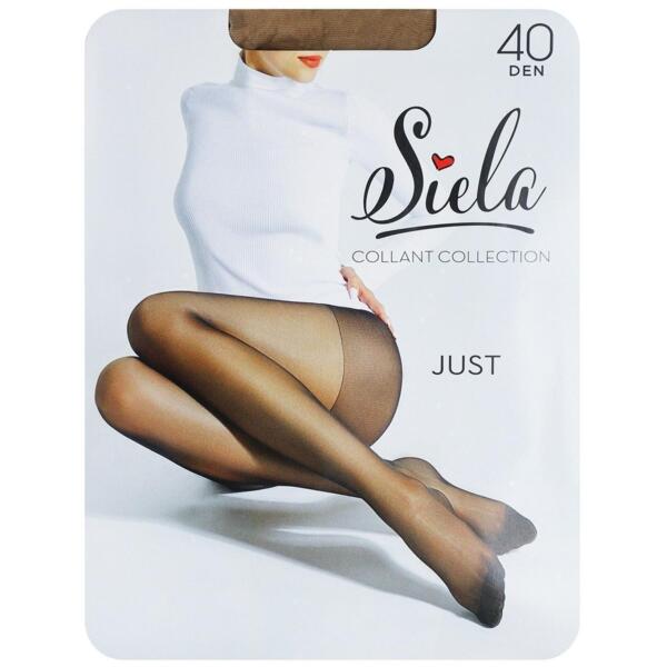 

Колготы женские Siela Just 40 Den 4 р светло-коричневые