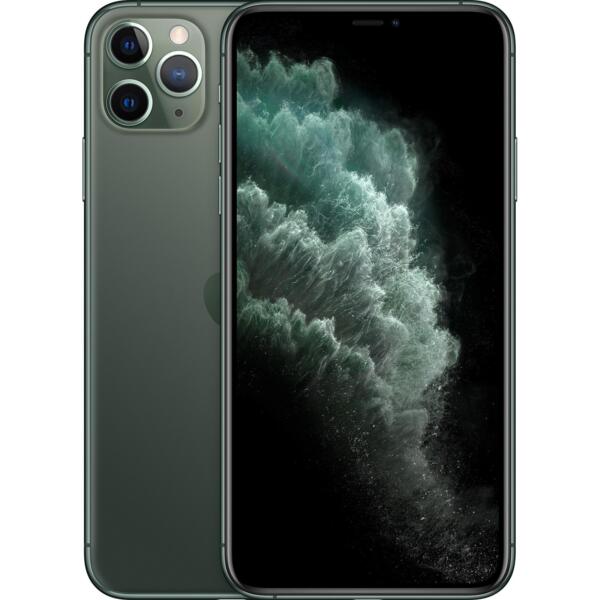 

Смартфон Refurbished Apple iPhone 11 Pro Max 64Gb Midnight Green (Отличное состояние, A)