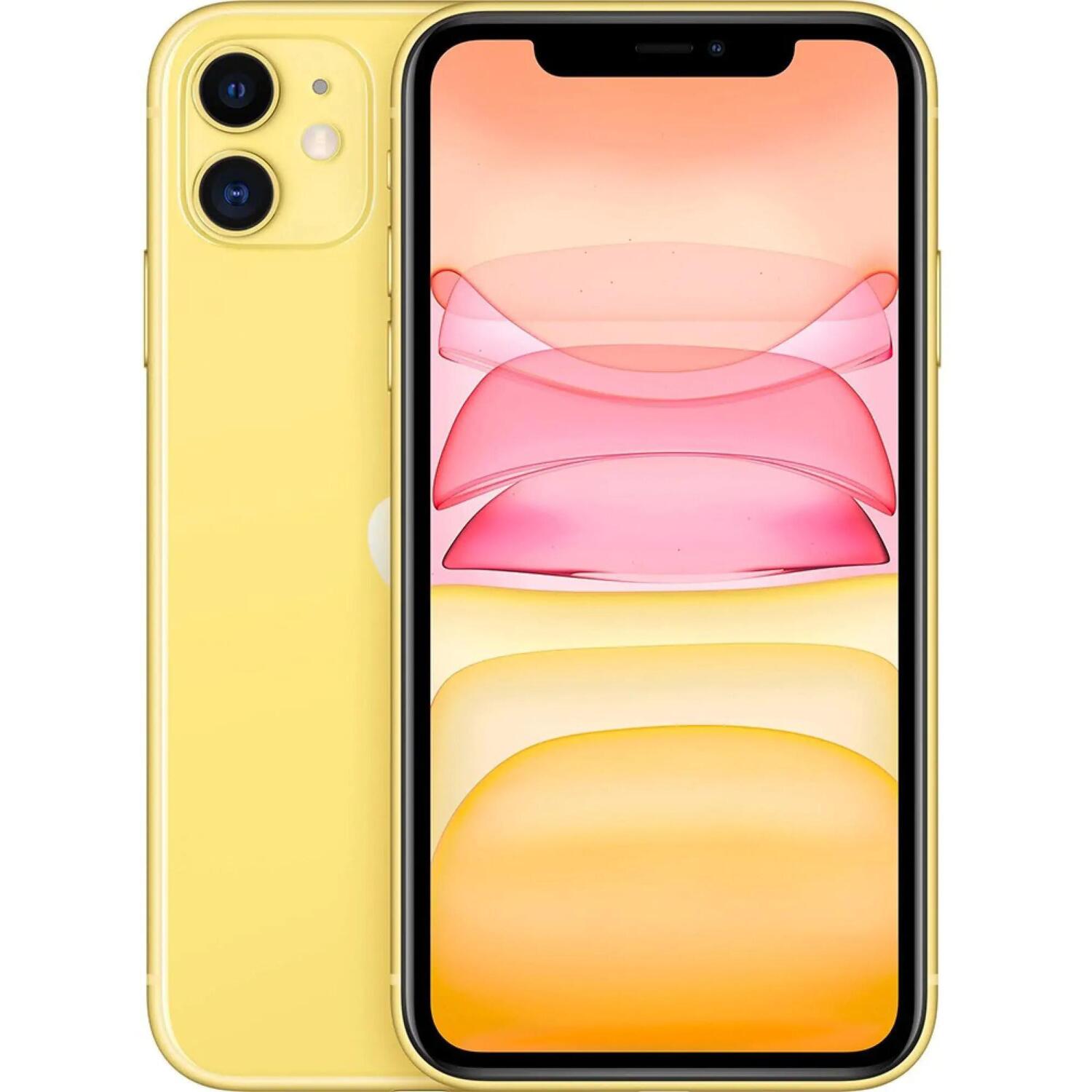 Смартфон Refurbished Apple iPhone 11 128Gb Yellow (Отличное состояние, A) фото 