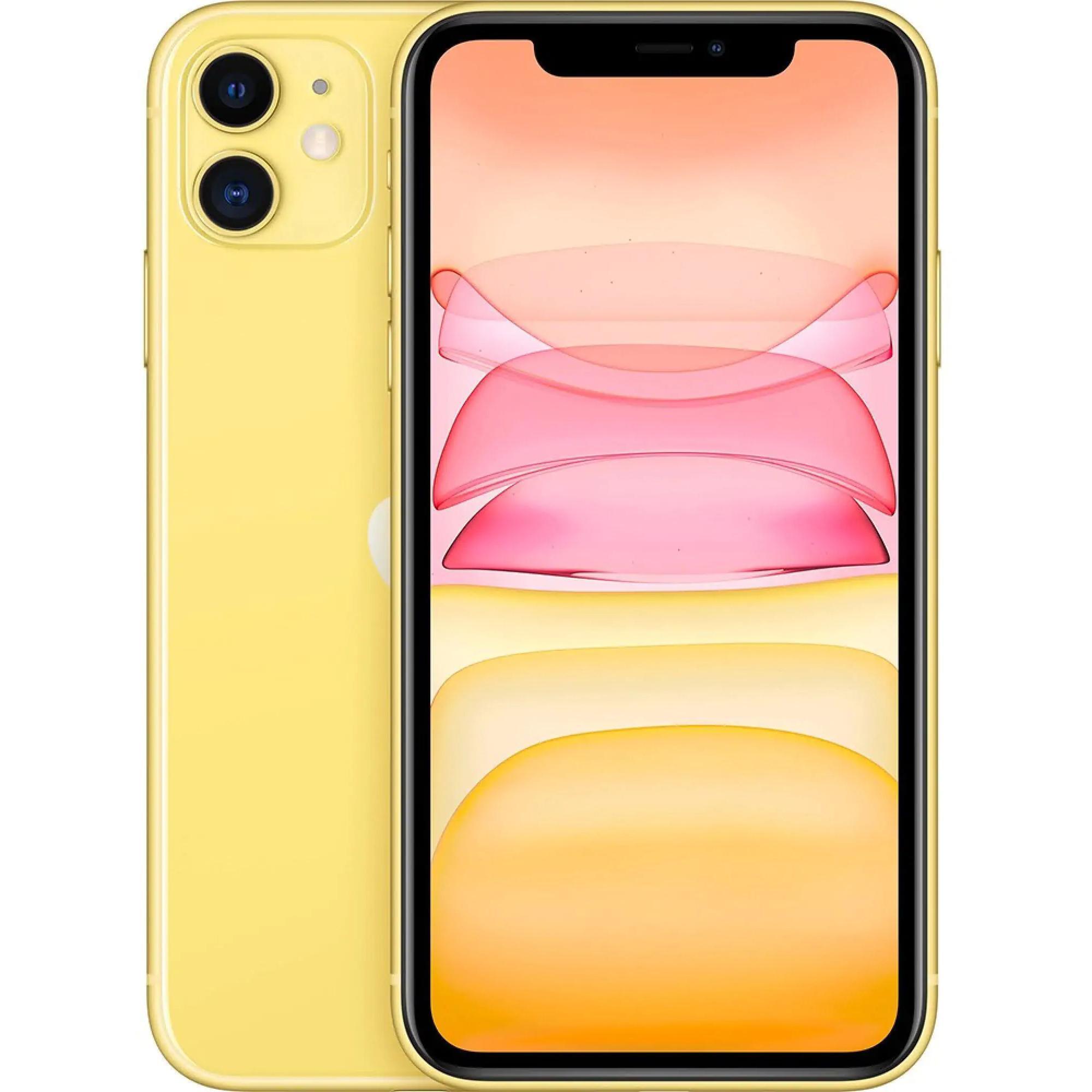Смартфон Refurbished Apple iPhone 11 64Gb Yellow (Отличное состояние, A) фото 1