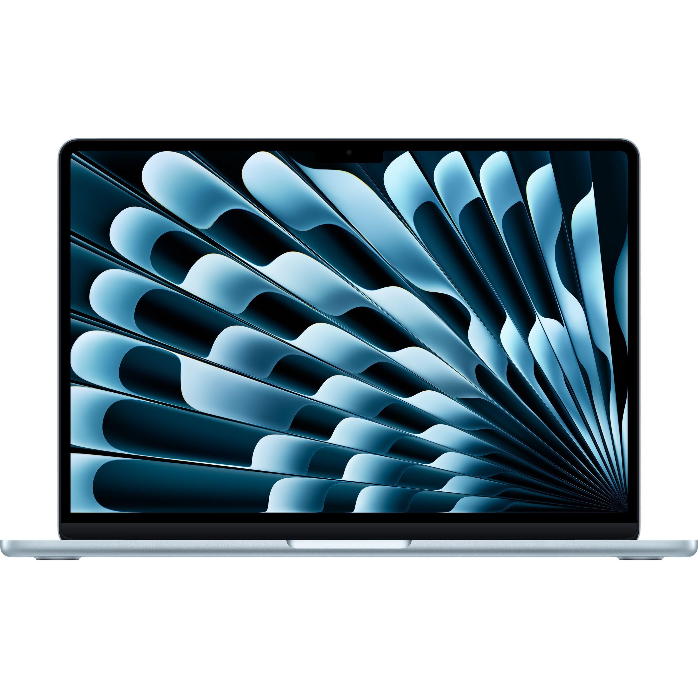 Ноутбук APPLE MacBook Air 13.6" M4 16/256GB 2025 (MC6T4UA/A) Sky Blue MC6T4фото1