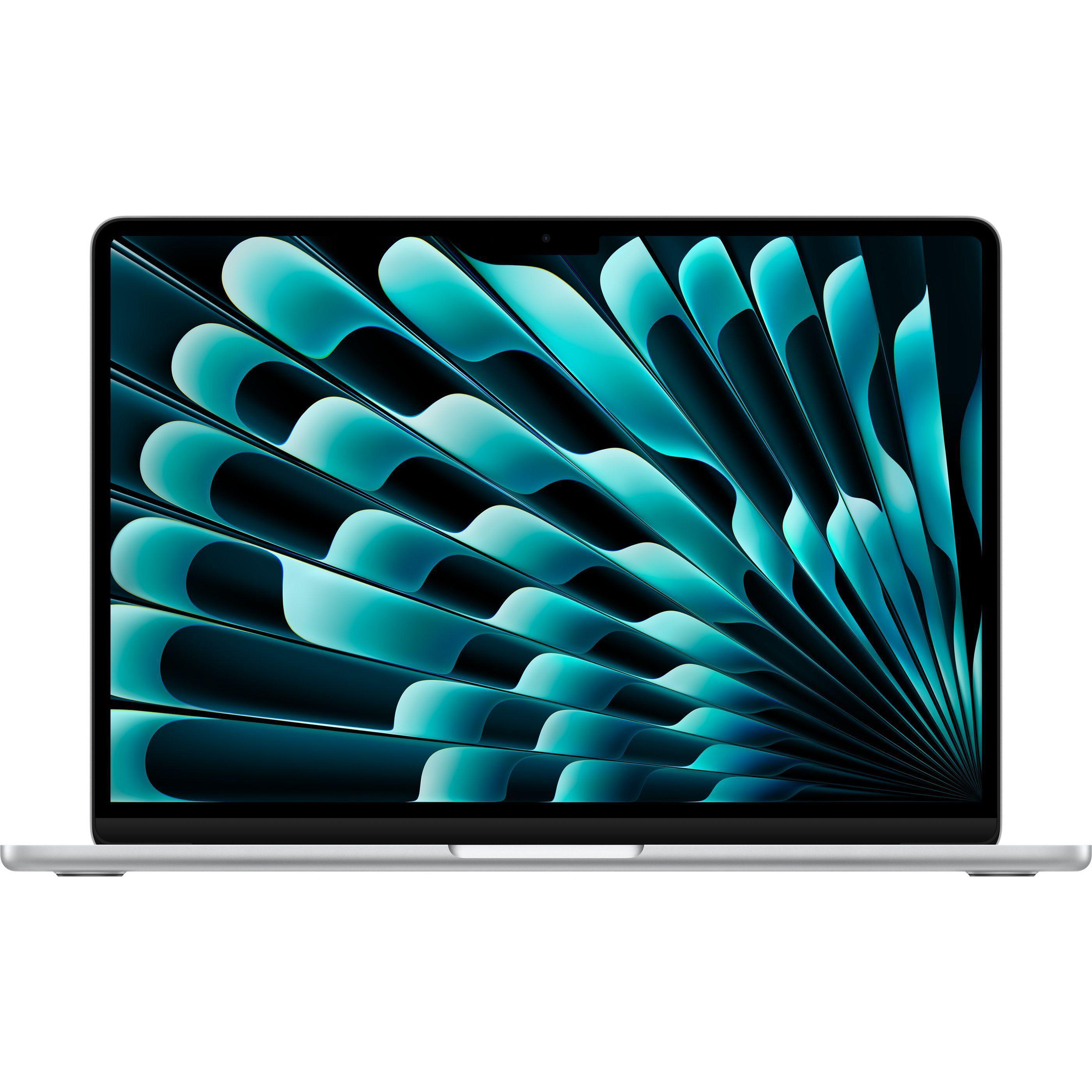 Ноутбук APPLE MacBook Air 13.6" M4 16/256GB 2025 (MW0W3UA/A) Silver MW0W3фото1