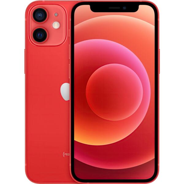 

Смартфон Refurbished Apple iPhone 12 Mini 64GB Red (Отличное состояние, А)