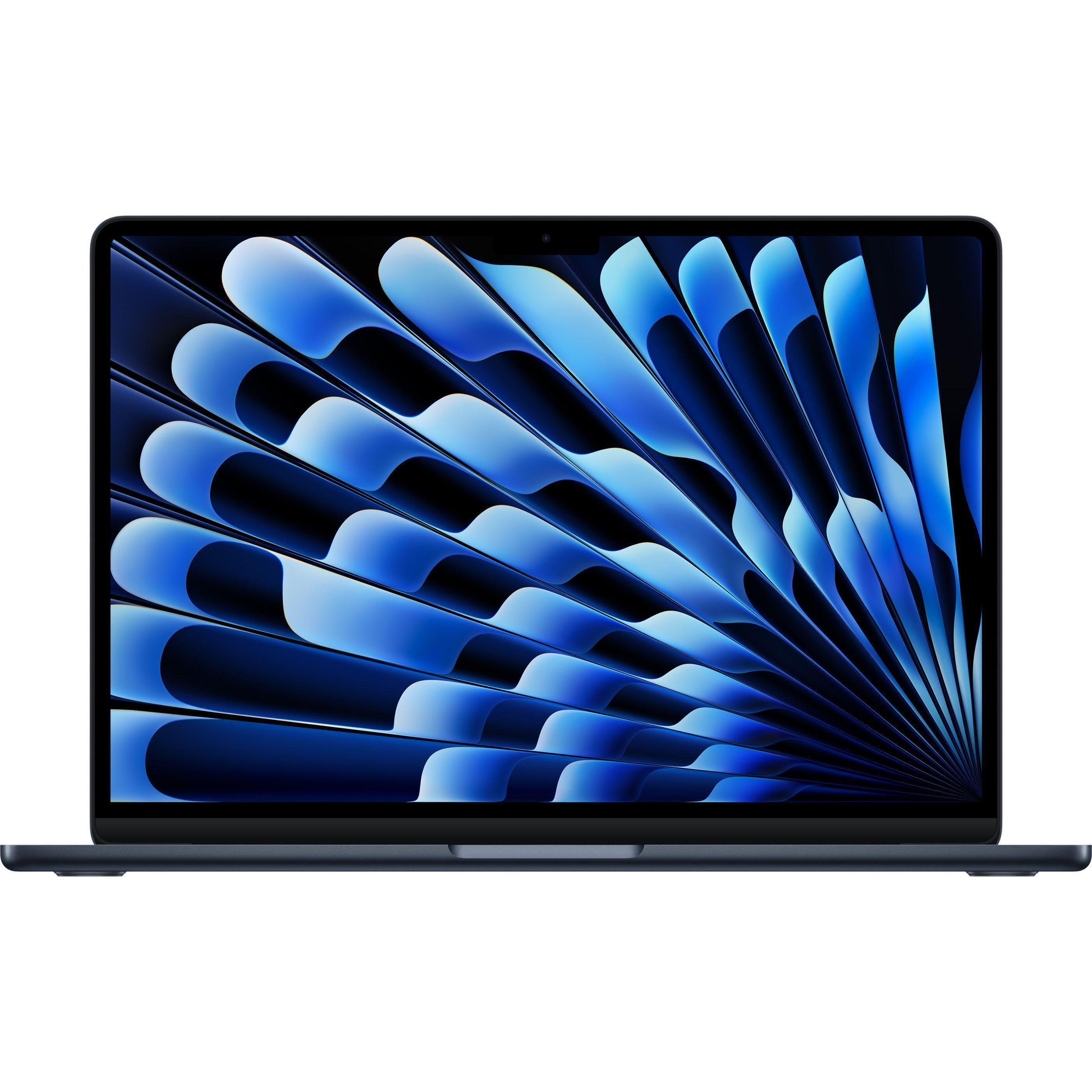 Ноутбук APPLE MacBook Air 13.6" M4 16/512GB 2025 (MW133UA/A) Midnight MW133фото1