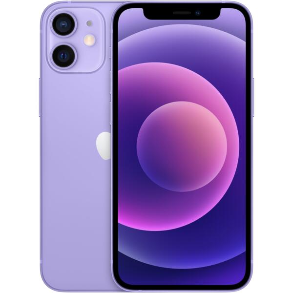 

Смартфон Refurbished Apple iPhone 12 Mini 64GB Purple (Идеальное состояние, А+)