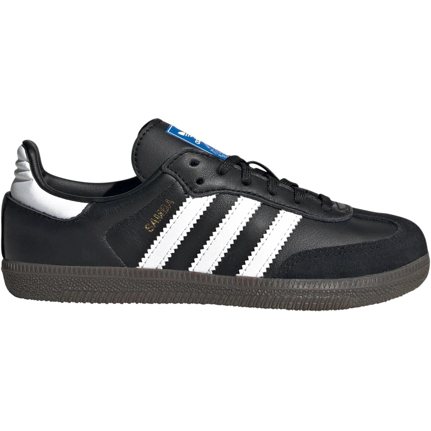 Кеды детские Adidas Samba Og C IE3678 33,5 (1.5K UK) черные