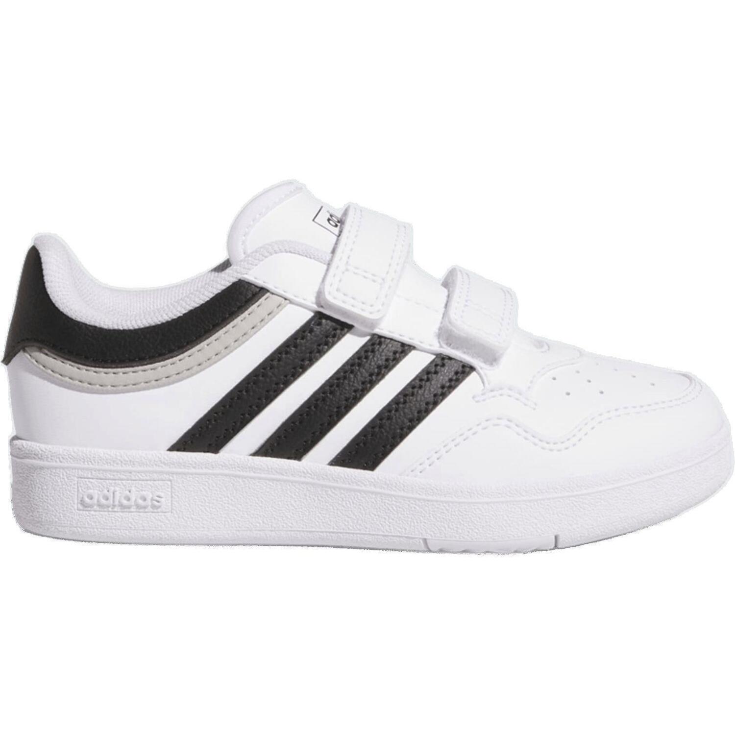 Кеды детские Adidas Hoops 4.0 Cf C JI3482 32 (13.5K UK) белые/черные фото 