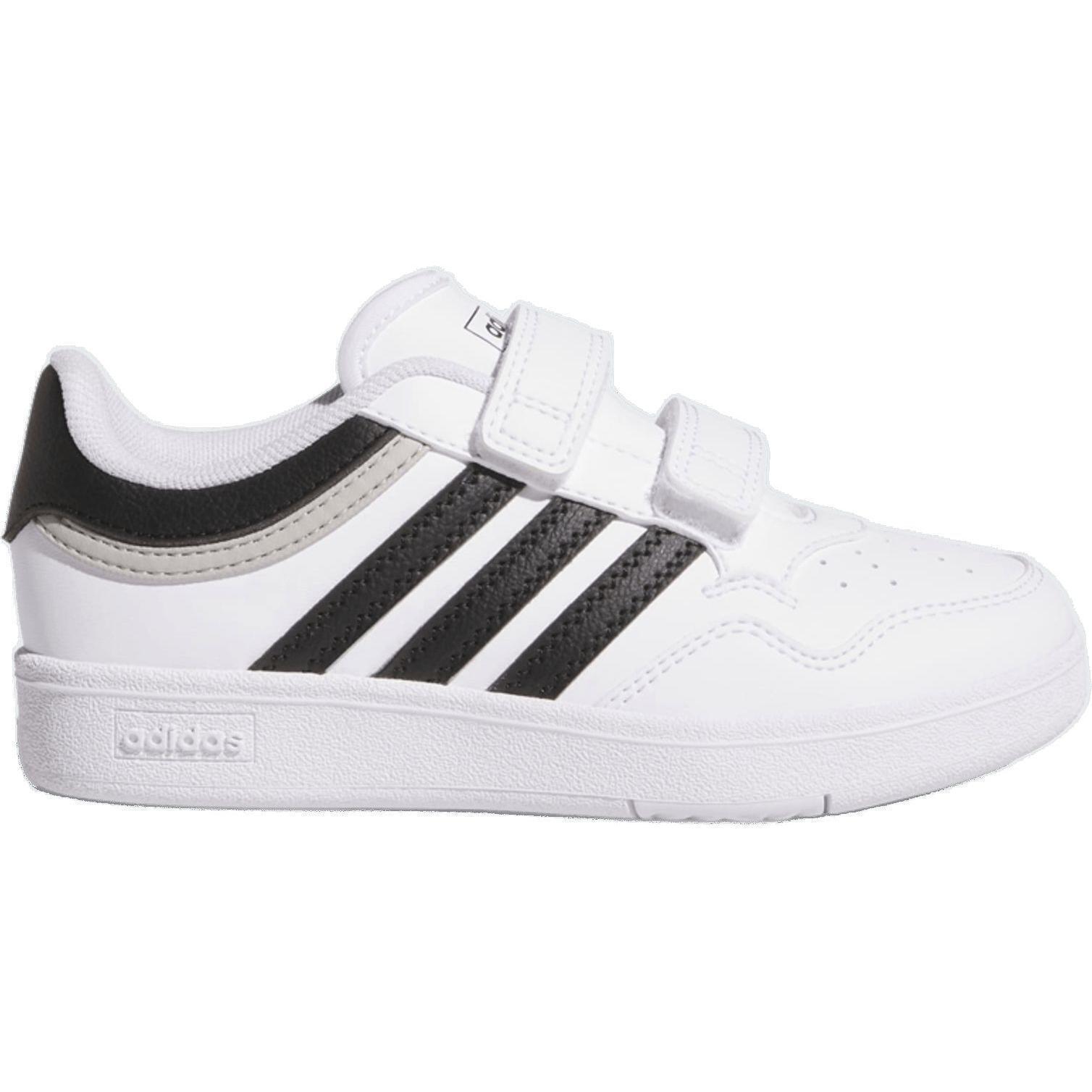 Кеды детские Adidas Hoops 4.0 Cf C JI3482 32 (13.5K UK) белые/черные фото 1