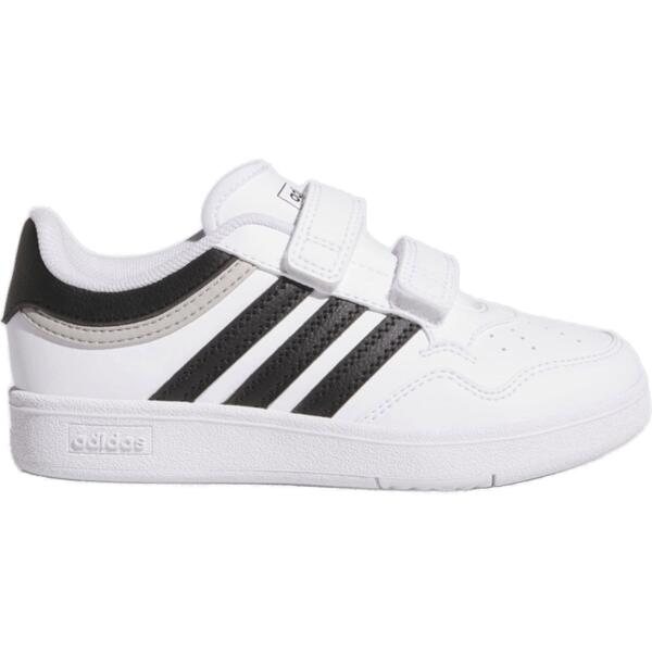 

Кеды детские Adidas Hoops 4.0 Cf C JI3482 33 (1 UK) белые/черные