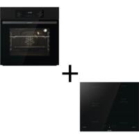 Комплект Gorenje варильна поверхня індукційна GI6401BSCE + Духова шафа BO6635E01B