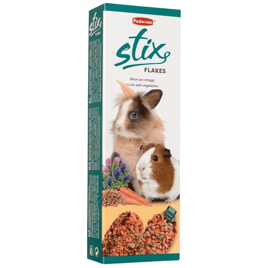 Лакомство для кроликов Padovan Stix flakes Coniglietti 100г (PP00162) фото 